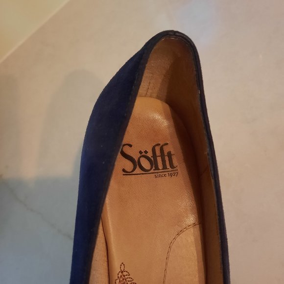 Sofft Blue Suede Shoes! - Picture 4 of 7